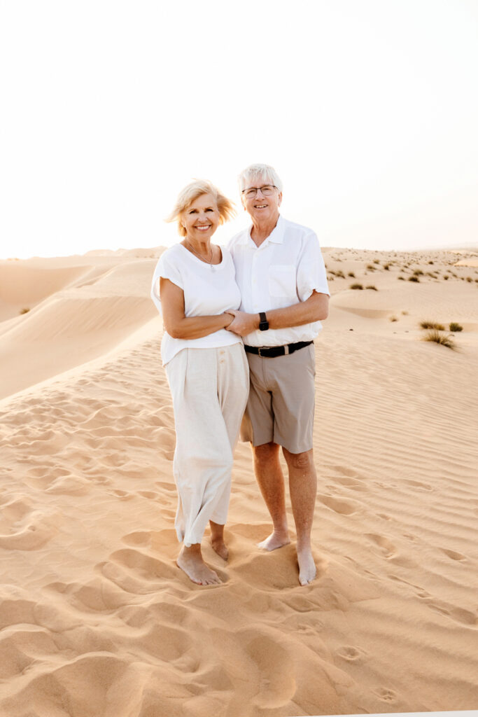 Abu Dhabi Desert Family Photoshoot